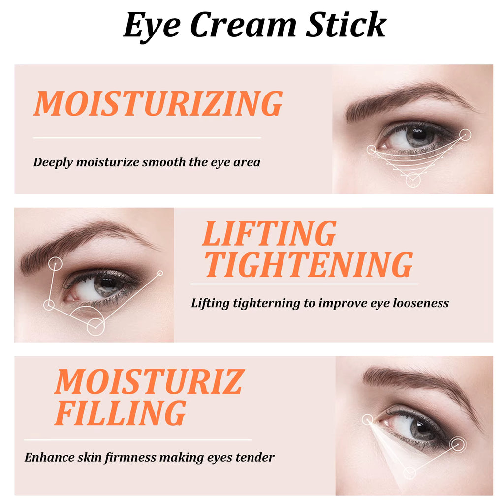 Snail Collagen Eye Stick: Erase Wrinkles, Bags & Circles!