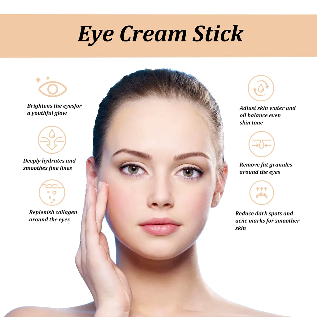 Snail Collagen Eye Stick: Erase Wrinkles, Bags & Circles!